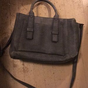 Moda Luxe Purse Grey genuine